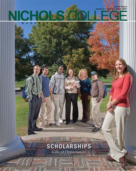 MAGWinter2007 by Nichols College - Issuu