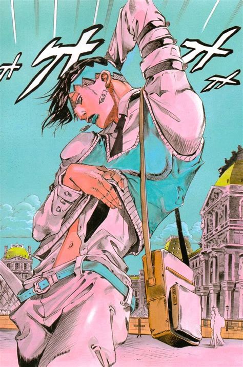 Araki Hirohiko Louvre : JoJo's Bizarre Adventure Rohan goes to the