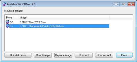 WinCDEmu - Portable Version Download