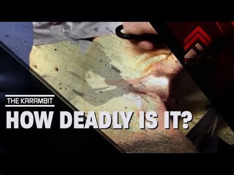 How Deadly Is The KARAMBIT?! - YouTube