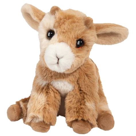 Douglas Cuddle Toys Mini Soft Dandie the Goat - 4505 | Blain's Farm & Fleet