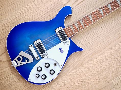 2006 Rickenbacker 620/12 Electric Guitar 12 String Blue Burst | Reverb