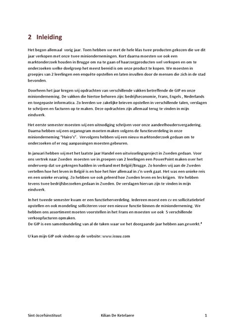 Inleiding Schrijven