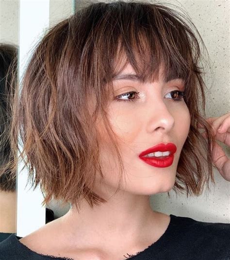 short hair styles  bangs     hairstyles weekly