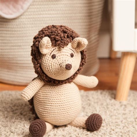 Hubert the hedgehog - Handmade Plush Organic Stuffed Animal Toy ...