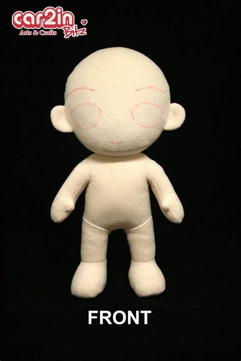 UPDATED DIGITAL Chibi Human Plushie Sewing Pattern - Etsy Hong Kong ...