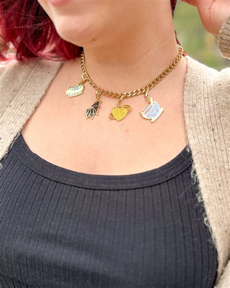 stalking jack  ripper charm set bookish charms  blissfully bookish