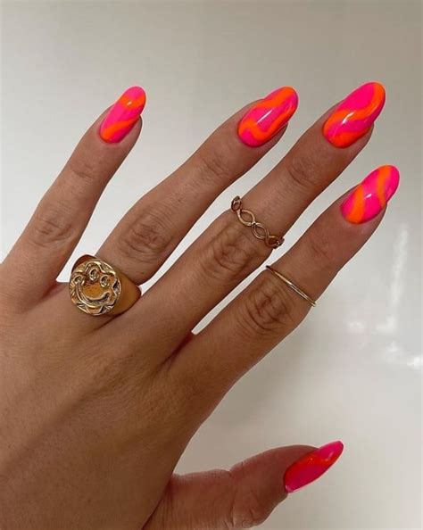 55 Neon Pink Nails for Electrifying Nails That Stand Out