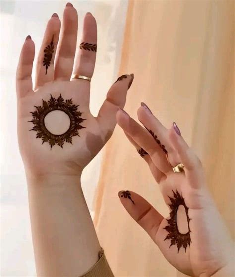 beautiful gol tikki mehndi designs mehndi designs