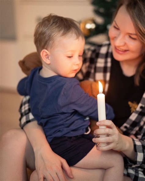 Мама и сын | Birthday candles, Candles, Taper candle