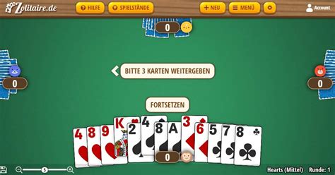 Hearts – Kostenlos online spielen | Zolitaire.de