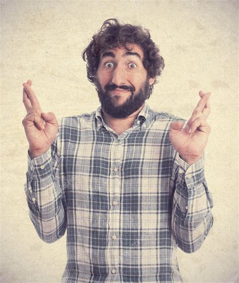 young bearded man stock photo image   kues