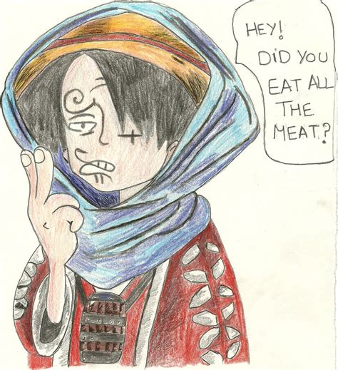 Luffy's impression of sanji by xJadeismx on DeviantArt