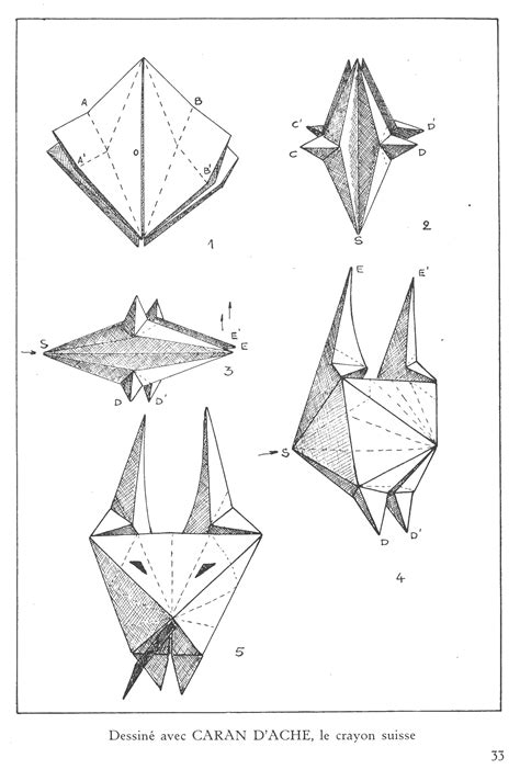 advanced origami  printable papercraft templates