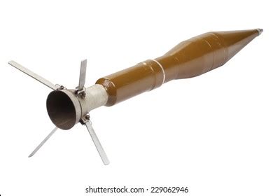Highexplosive Antitank Grenade Isolated On White Stock Photo (Edit Now ...