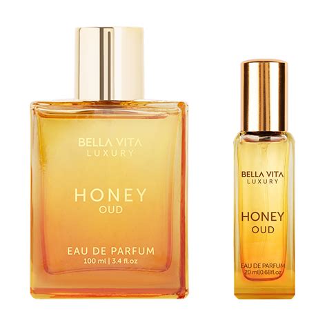 Amazon.com : BellaVita Honey OUD Perfume for Women & Men 100ml & 20ml