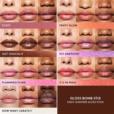 gloss bomb stix gloss  stick glitterato  fenty beauty sephora