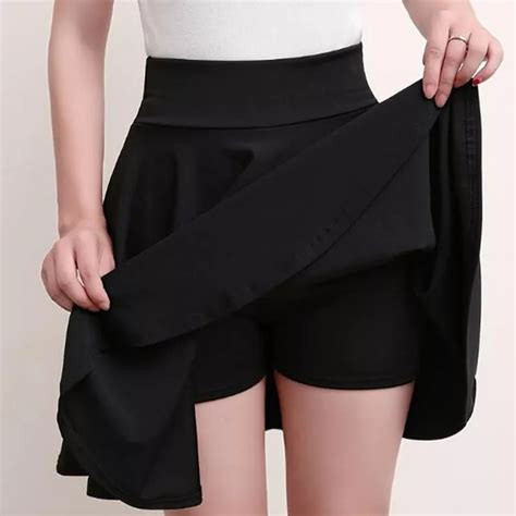 Юбка AliExpress WKOUD Women's Shorts, Pleated High Waist Mini Skirts ...