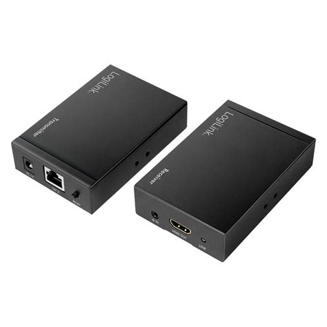 LogiLink HDMI-Extender-Set über LAN, 50m, 4K/30Hz, HDCP, IR - KVM ...