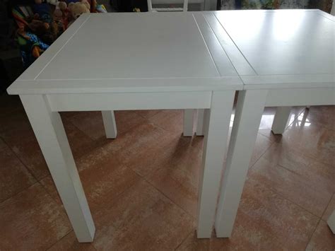 2 бяли трапезни маси гр. Варна Възраждане 1 • OLX.bg