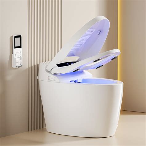 Loupusuo Smart Toilet,Japanese Tankless Toilet with Warm Water Sprayer