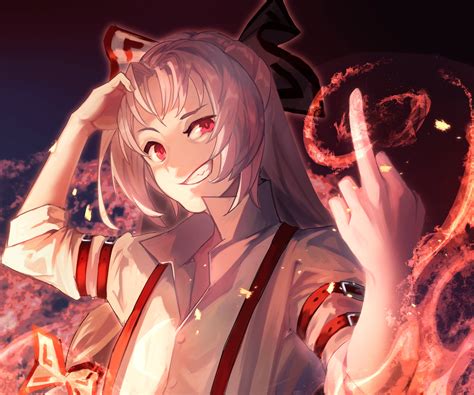 Touhou HD, Fujiwara no Mokou, HD Wallpaper | Rare Gallery
