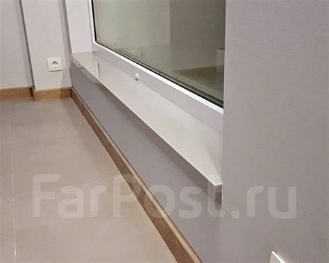Подоконники откосы из искусственного камня (акрил, кварц) изготовление ...