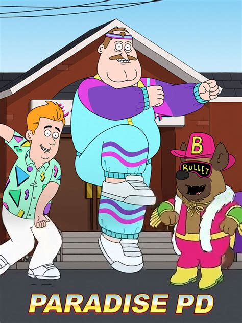 Download Paradise PD's Crawford Family In Colorful Outfit Wallpaper