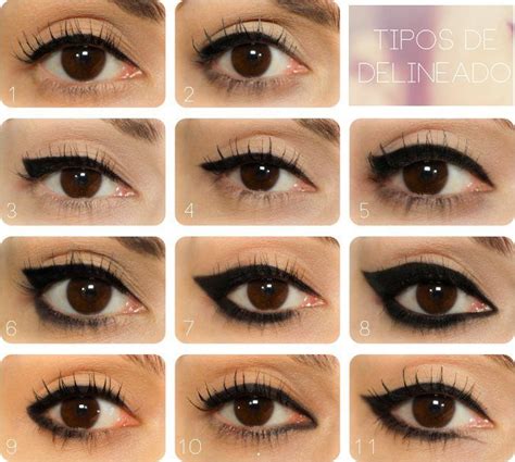 Liquid Eyeliner Styles Designs