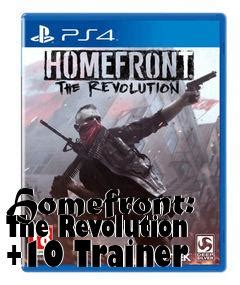 Homefront: The Revolution +10 Trainer free download : LoneBullet