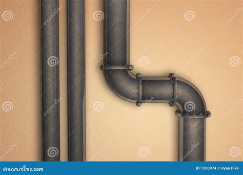 Rusty Pipe Stock Photography | CartoonDealer.com #1200974