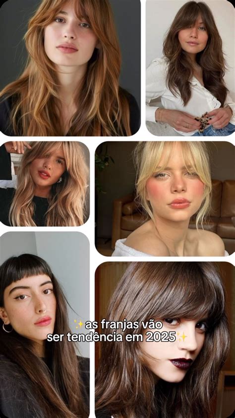 Franja Para Rosto Redondo E Cabelo Longo - Estilos De Franja De Cabelo Para Rosto Redondo