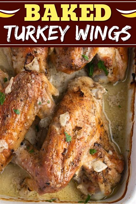 Easy Baked Turkey Wings Recipe - Insanely Good