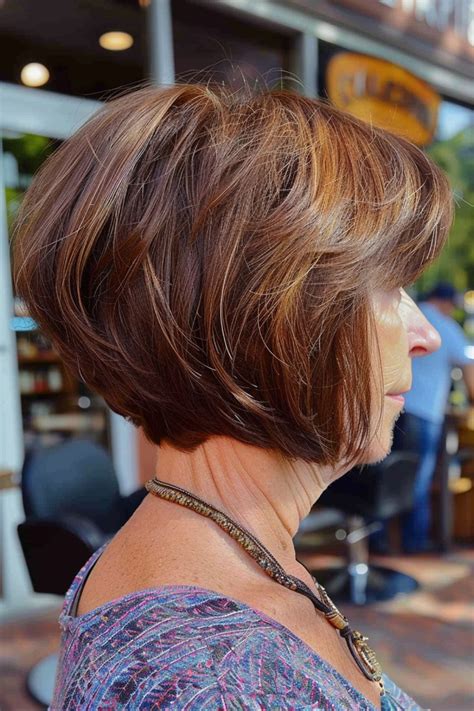 Short Layered Hairstyles Back View