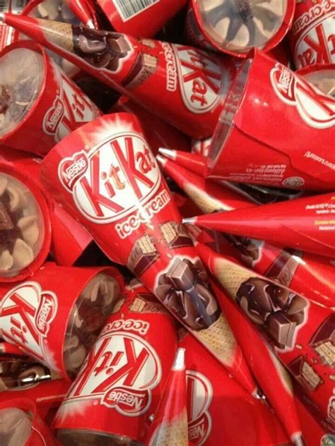 Kitkat | Сладкие удовольствия, Мороженое орео, Вкусняшки