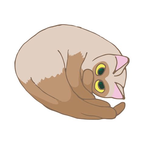 Cat icon, cartoon style 14390994 Vector Art at Vecteezy