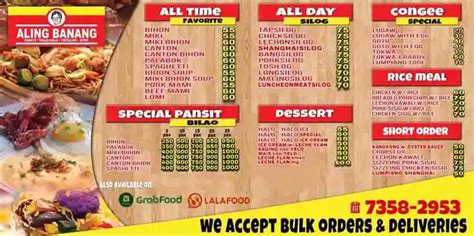 aling banangs price list