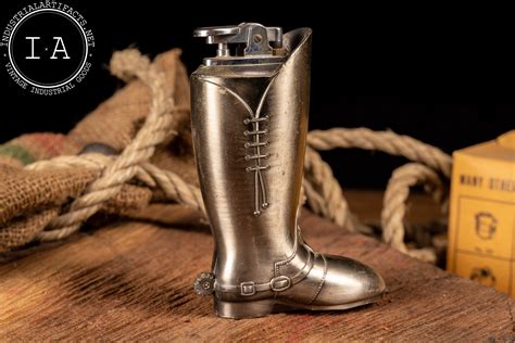 Vintage Brass Cowboy Boot Lighter | Boots, Cowboy boots, Cowboy