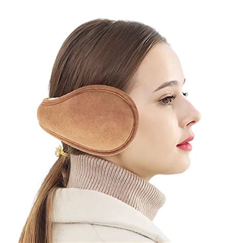 MaxW Winter Ear Muffs for Men and Women Australian Sheepskin Wool ...
