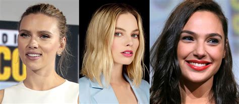 Scarlett Johansson, Margot Robbie and Gal Gadot.... ruined handjob