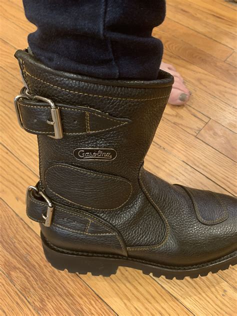 Gasolina classic motorcycle boots – Artofit