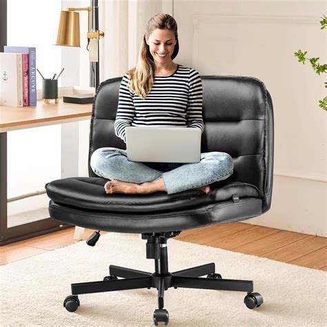 Amazon.com: EXRACING Criss Cross Chair with Wheels Armless Cross Legged