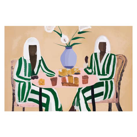 Tropicale Green Suits , By Stacey Williams |Fine Art Print Poster