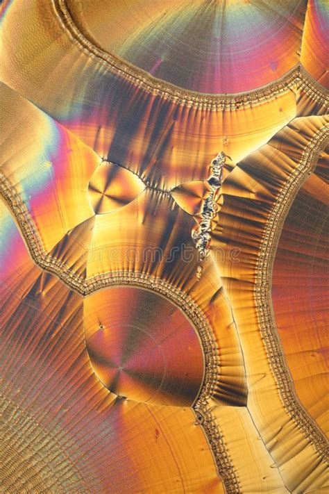 crystals  microscope stock image image  colors  artofit