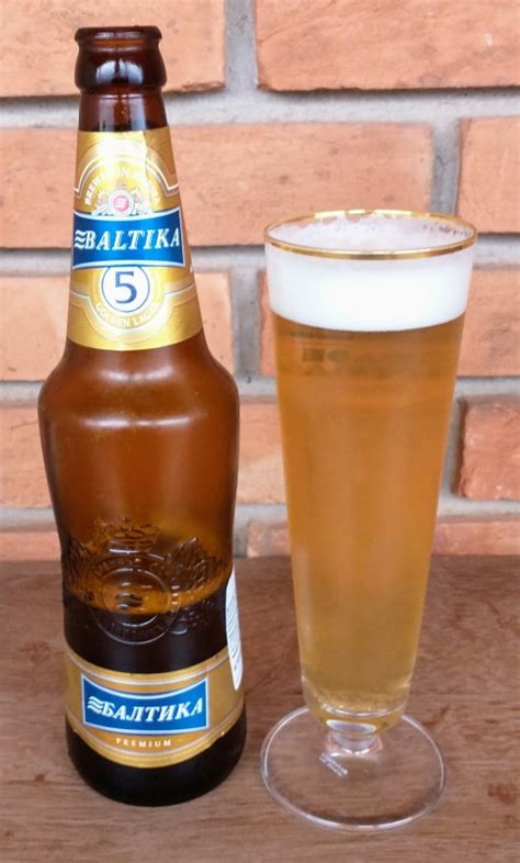 Cerveja Baltika #5 Premium Lager - Baltika Brewery