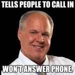 Rush Limbaugh Meme Generator - Imgflip