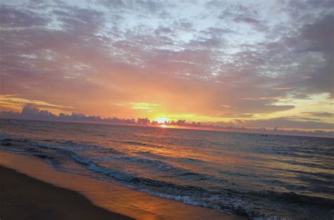 Serenity Beach Sunrise Point - One of the pristine beach in India.