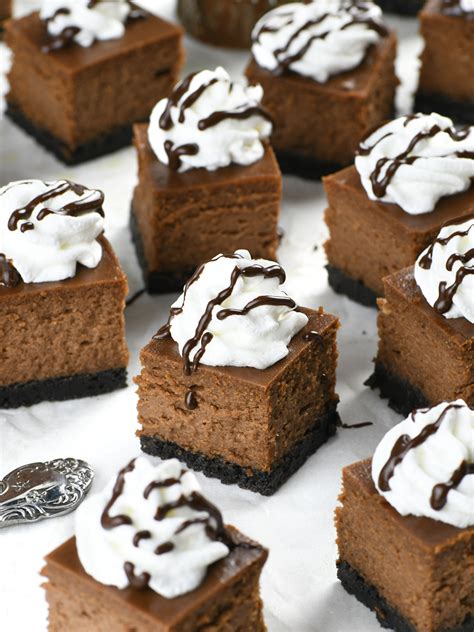 Chocolate Cheesecake Bites | Tastes Like Happy – Food & Recipe Blog