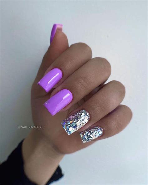 Pin on Красивые ногти | Violet nails, Purple and pink nails, Pink ombre ...