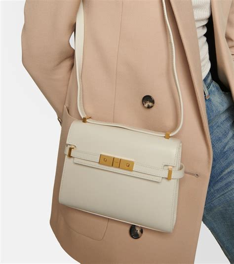 saint laurent manhattan mini leather shoulder bag saint laurent